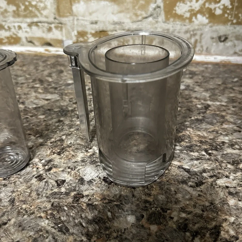 Cuisinart 14 Cup Food Processor Chute w/ Pusher DLC-2014-PT1 & DLC-2014-SPS